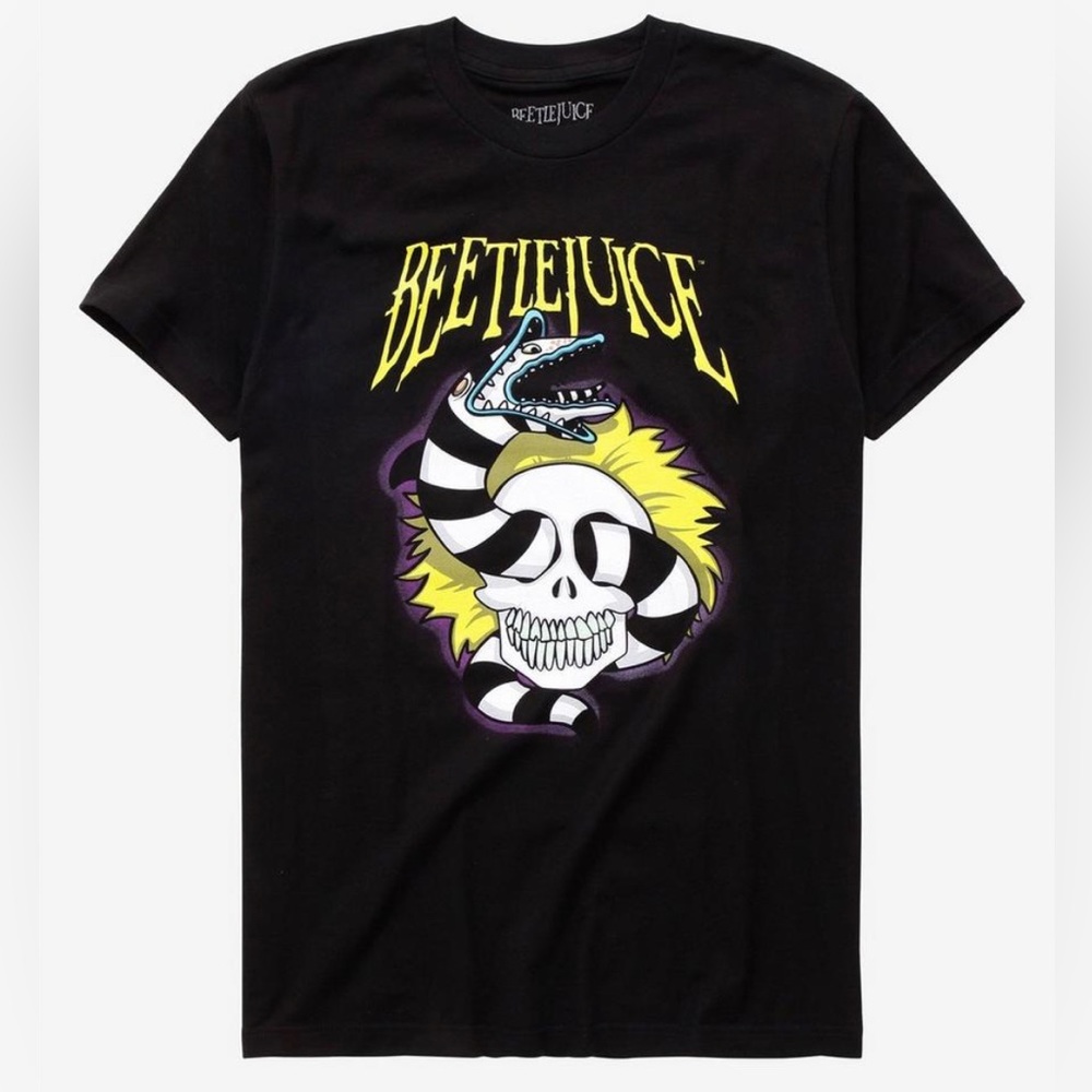 Beetlejuice Skull T-Shirt Small (BRAND NEW NEVER WORN)